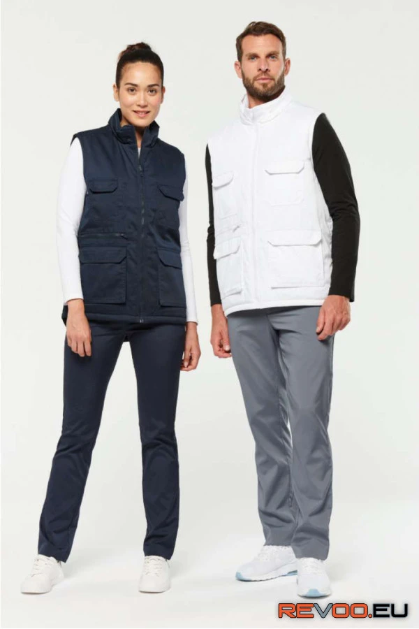 Uniszex sokzsebes mellény Designed To Work WK607 3.