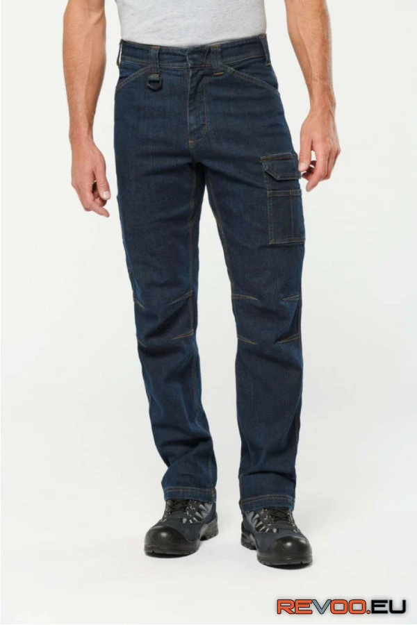 Férfi sokzsebes farmer nadrág   Designed To Work WK705 1.