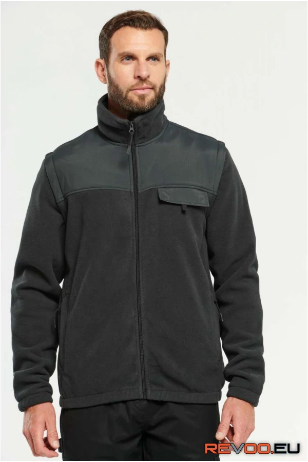 Polárfelső levehető ujjakkal Designed To Work WK9105 1.