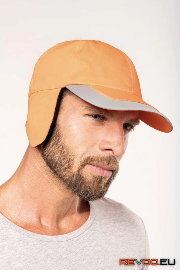 6 paneles téli baseball sapka Neon   Designed To Work WKP122 1.