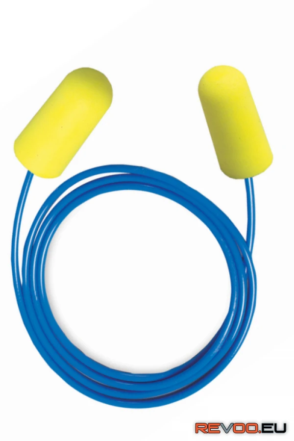 Zsinóros füldugó EARsoft neon sárga SNR 34dB 3M_ES-01-005 