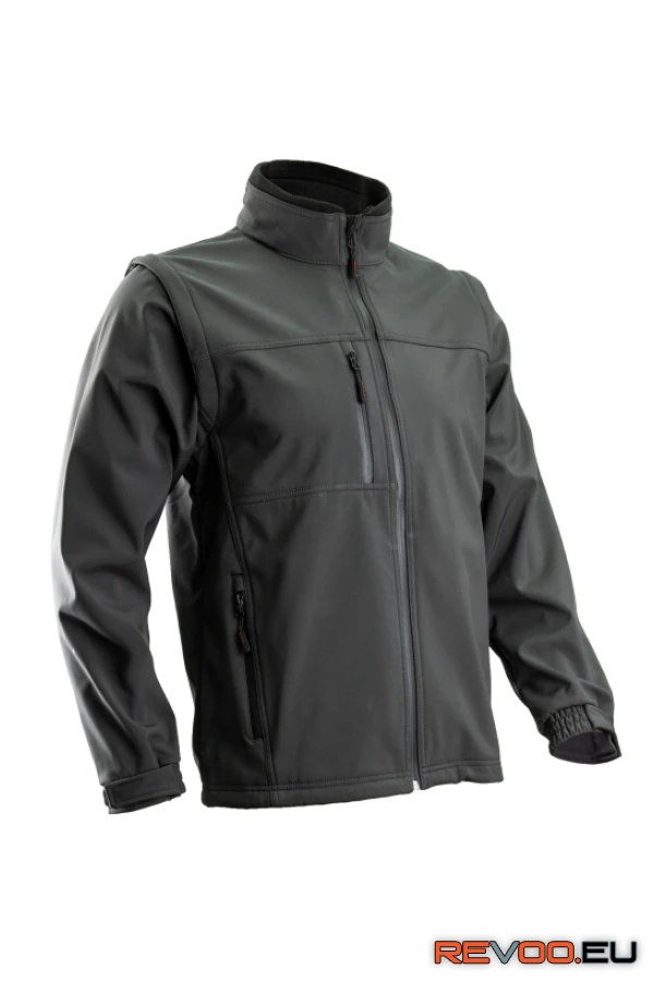 Yang 2 az 1-ben levehető ujjú férfi softshell kabát Coverguard 5YANG