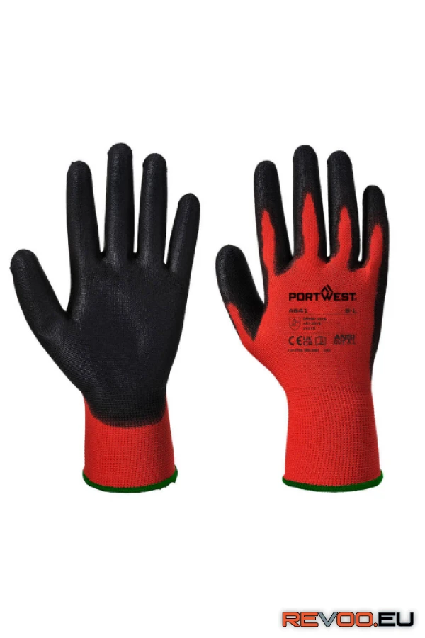 Red-PU kesztyű   Portwest A641 