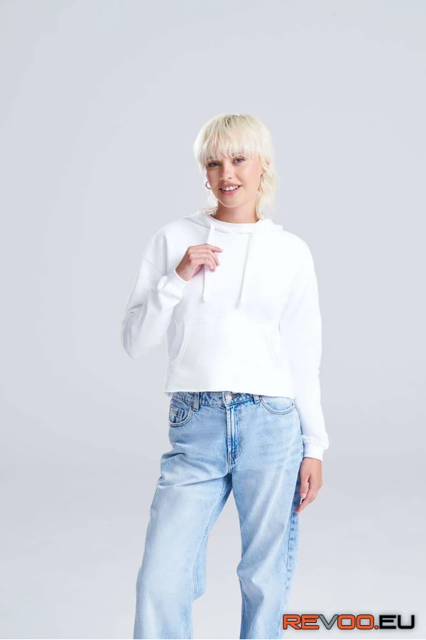 Lányka rövid kapucnis pulóver AWDis AWJH016 3.