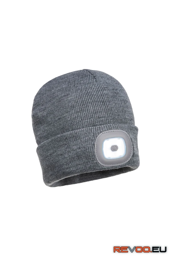 Beanie USB újratölthető LED-es fejlámpa   Portwest B029 1.