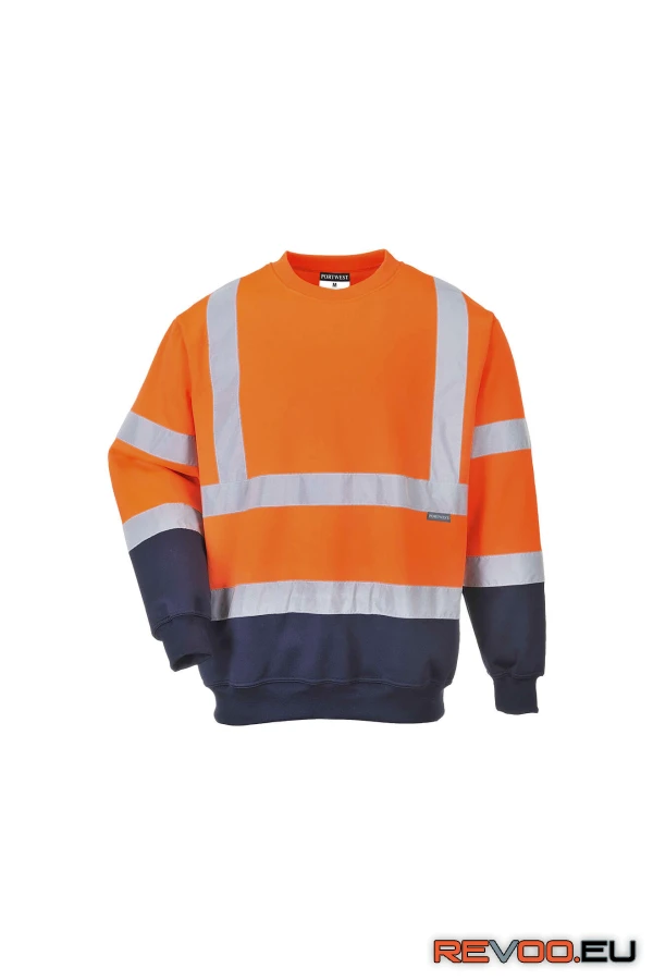 Kéttónusú Hi-Vis pulóver   Portwest B306 1.