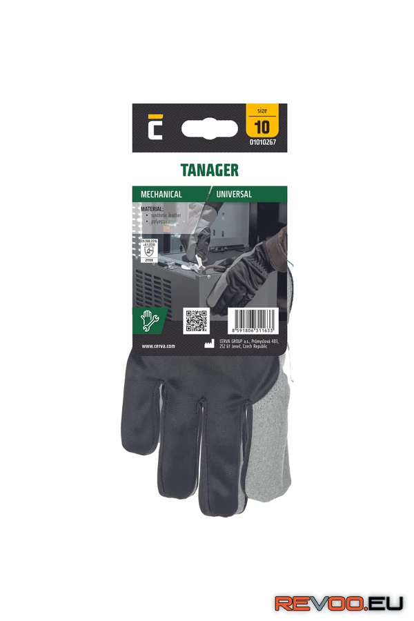 Tanager kesztyű akasztófüles Cerva c01010267BN