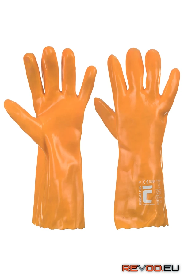 Standard kesztyű 35cm PVC c01100223 (12 pár)