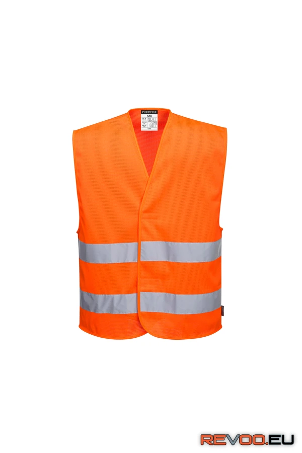 MeshAir Hi-Vis kéttónusú mellény   Portwest C374 1.