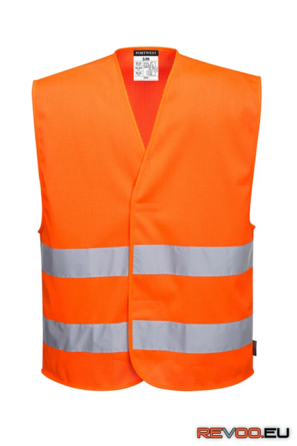 MeshAir Hi-Vis kéttónusú mellény   Portwest C374 