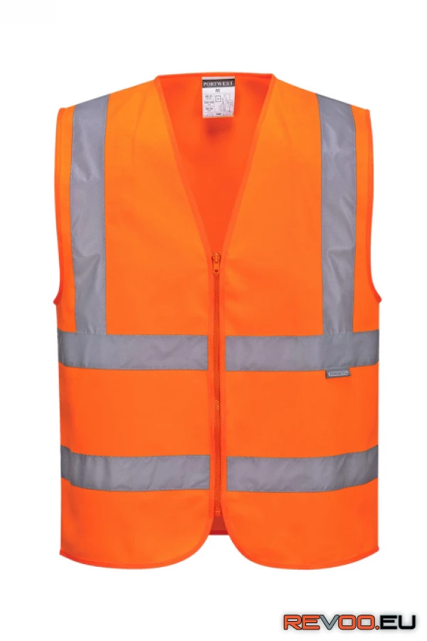 Hi-Vis cipzáras mellény   Portwest C375 