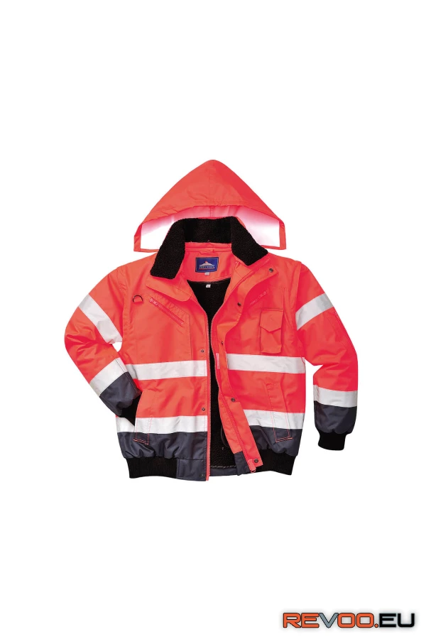 Hi-Vis kontraszt Bomber dzseki   Portwest C465 2.