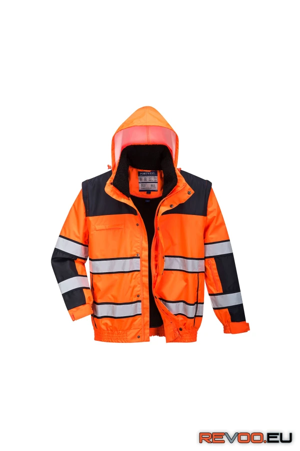 Hi-Vis Classic Bomber dzseki   Portwest C466 1.