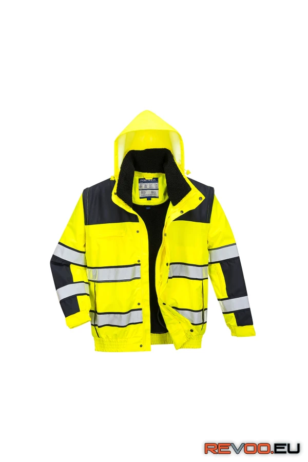 Hi-Vis Classic Bomber dzseki   Portwest C466 2.