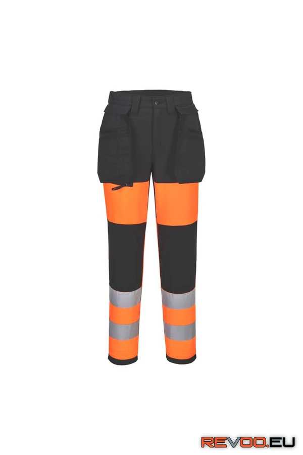 WX2 Eco Hi-Vis női Class 1. sztreccs nadrág WX2 Eco Hi-Vis női nadrág Portwest CD847 1.