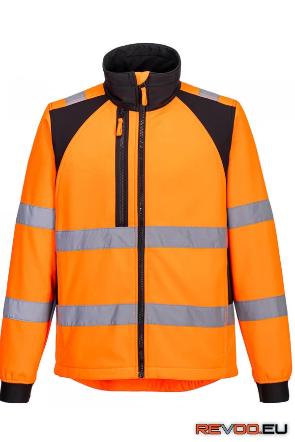 WX2 Eco Hi-Vis softshell kabát   Portwest CD875 