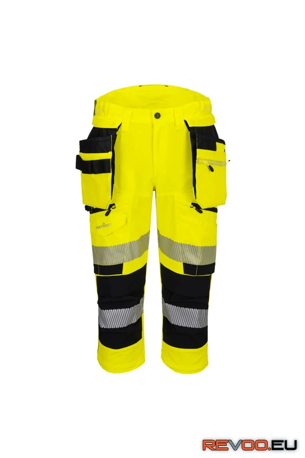 DX4 Hi-Vis háromnegyedes nadrág Portwest DX402