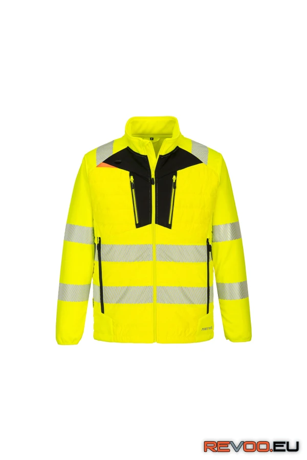 DX4 Hi-Vis Hybrid Baffle kabát   Portwest DX473 2.