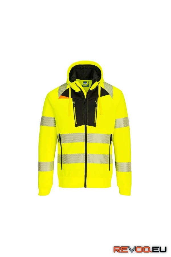 DX4 Hi-Vis kapucnis pulóver   Portwest DX477 1.