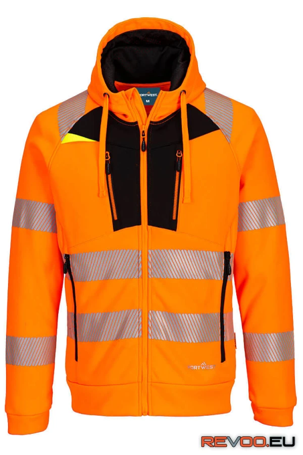 DX4 Hi-Vis kapucnis pulóver   Portwest DX477 