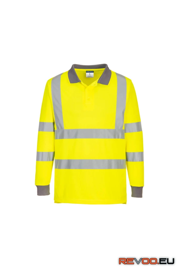 Eco Hi-Vis hosszú ujjú póló (6-os csomag)   Portwest EC11 2.