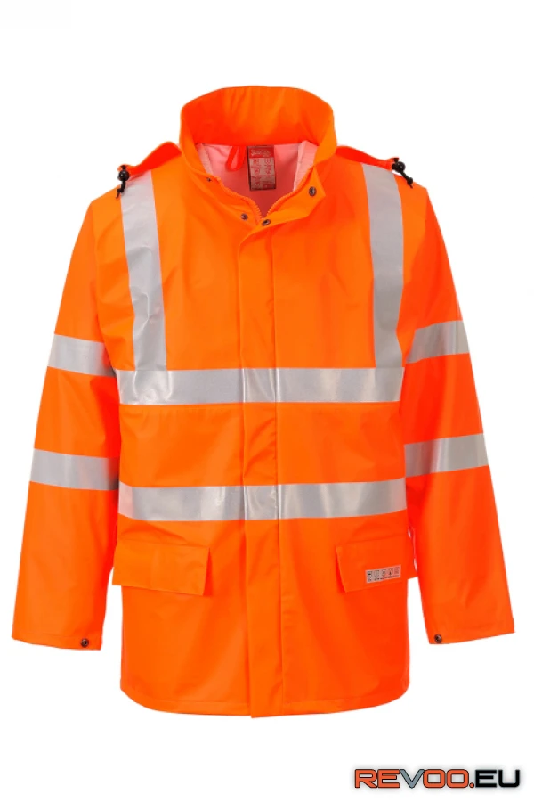 Sealtex Flame Hi-Vis lángálló esőkabát   Portwest FR41