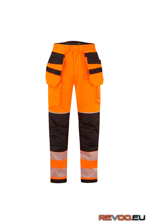 PW3 FR Modaflame Hi-Vis antisztatikus és lángálló lengőzsebes téli nadrág Portwest FR427 1.