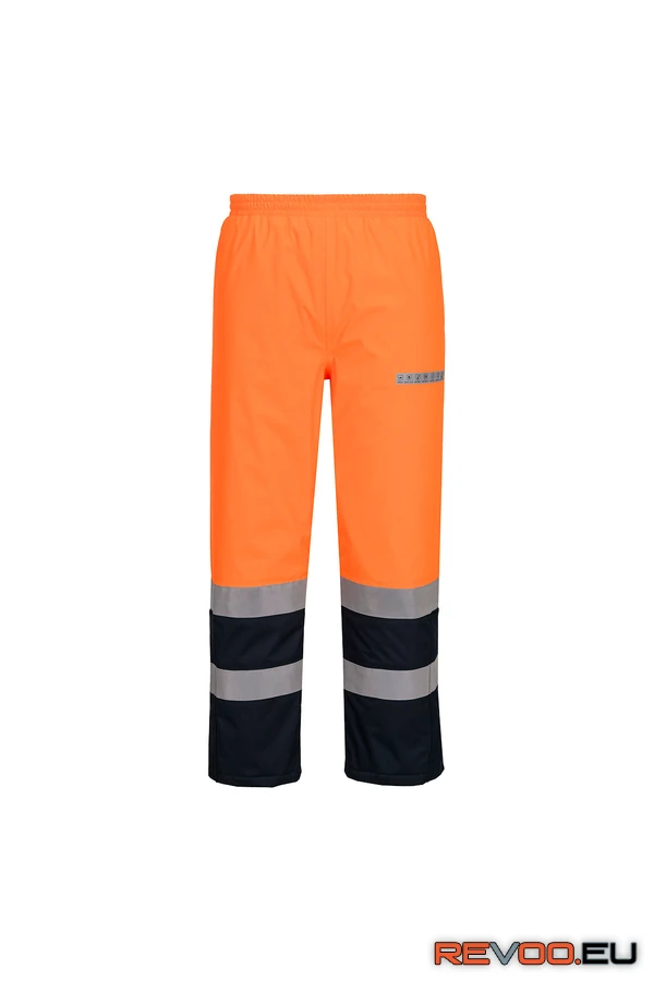 Bizflame Rain+ Hi-Vis Multi-Norm Contrast FR lángálló, antisztatikus és saválló téli nadrág Portwest FR434 1.