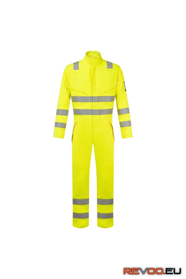 Modaflame Work Hi-Vis Multi-Norm FR lángálló, antisztatikus és saválló overall Portwest FR528