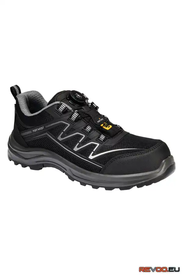 Kompozit KPU Mesh Trainer S1PS ESD SR FO cipő Portwest FT32 1.