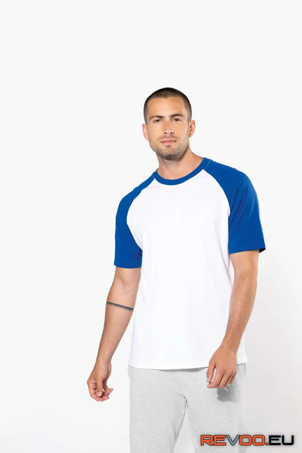 Baseball kontraszt póló Kariban KA330 1.