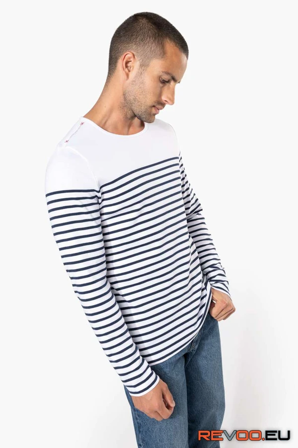 Hosszú ujjú breton csíkos felső Kariban KA366 7.