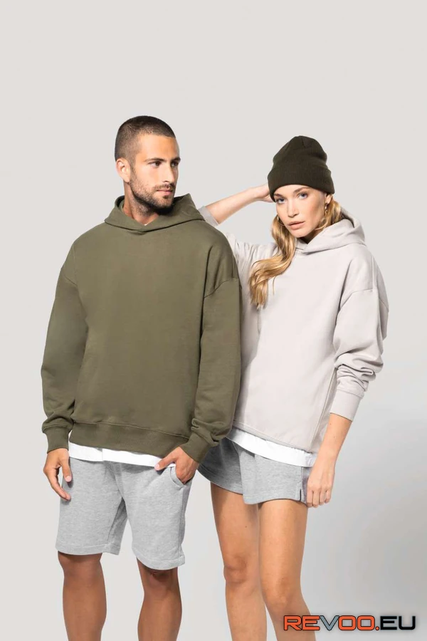 Uniszex Oversized bolyhos kapucnis Kariban KA4018 8.