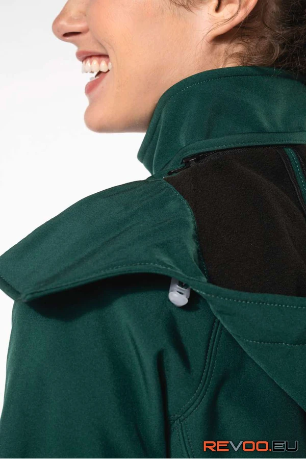 Kapucnis női softshell dzseki Kariban KA414 9.
