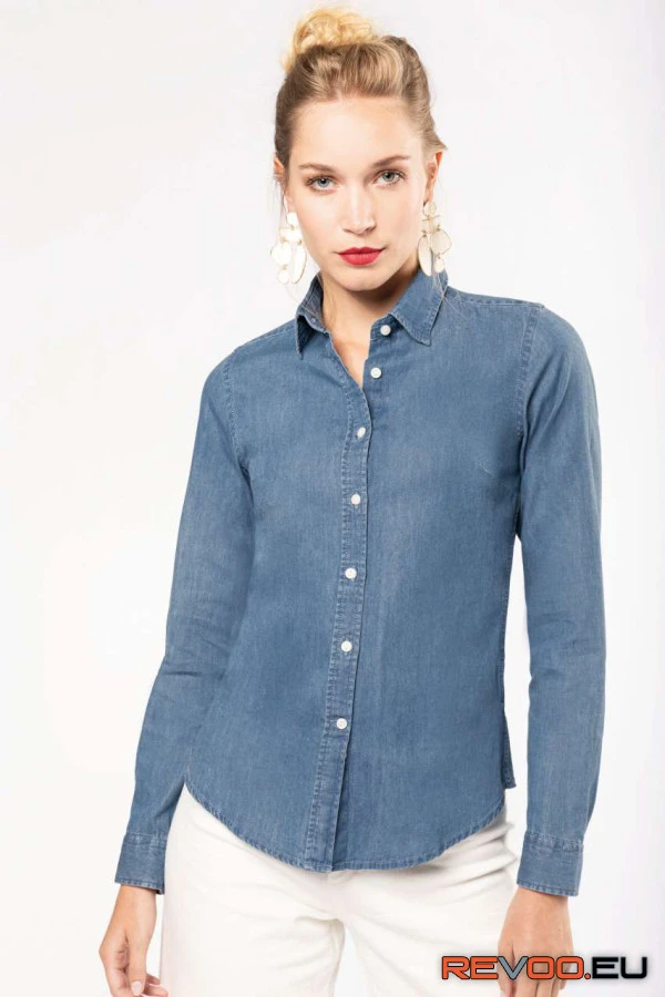 Hosszú ujjú ing (chambray)   Kariban KA509