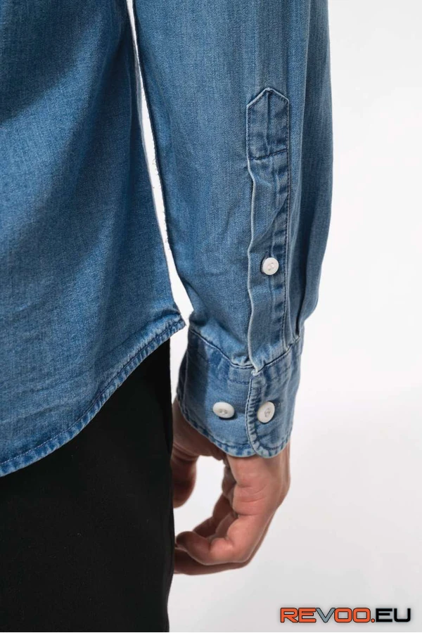 Hosszú ujjú ing (chambray) Kariban KA512 8.