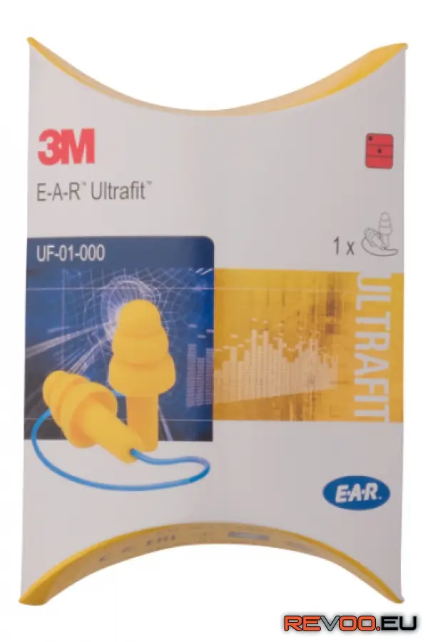 Zsinóros füldugó Ultrafit SNR 32dB (50 db) 3M MO3M_UF-01-000 2.