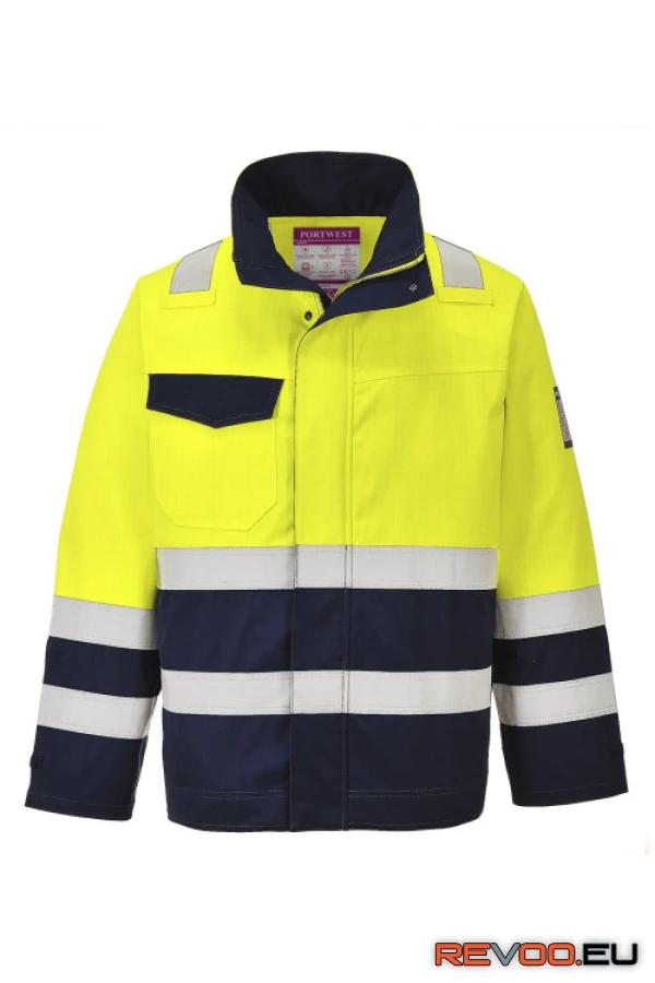 Hi-Vis Modaflame lángálló munkakabát   Portwest MV25