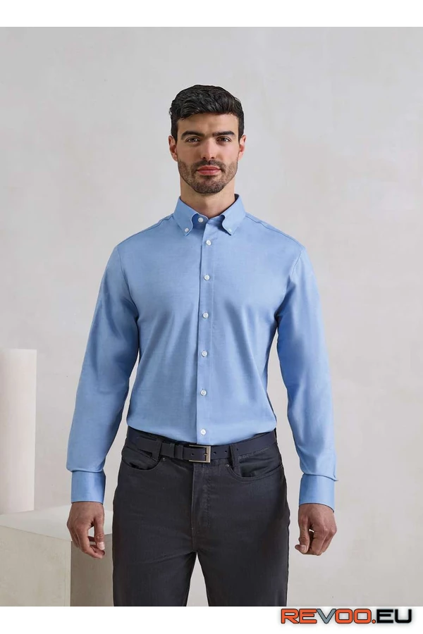 Supreme Oxford hosszú ujjú férfi ing Premier PR284