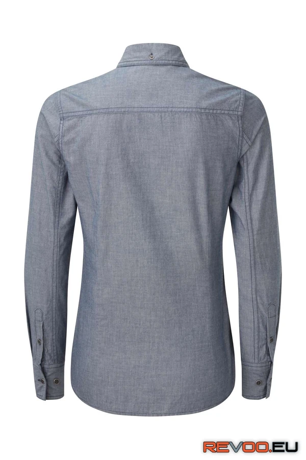 Női bio Chambray fairtrade ing Premier PR347 2.