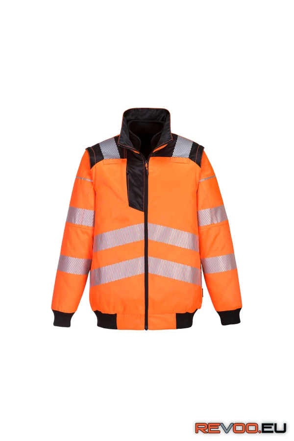 PW3 Hi-Vis 3-in-1 pilóta kabát   Portwest PW302 1.