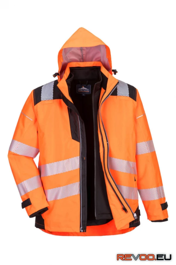 PW3 Hi-Vis 3-in-1 kabát   Portwest PW365 