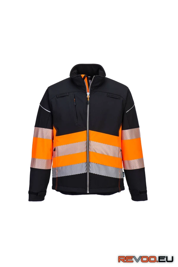 PW3 Hi-Vis Class 1 softshell kabát   Portwest PW375 1.