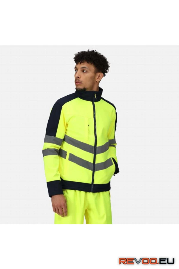 Hi-vis pro 3 rétegű softshell dzseki   Regatta RETRA625 1.