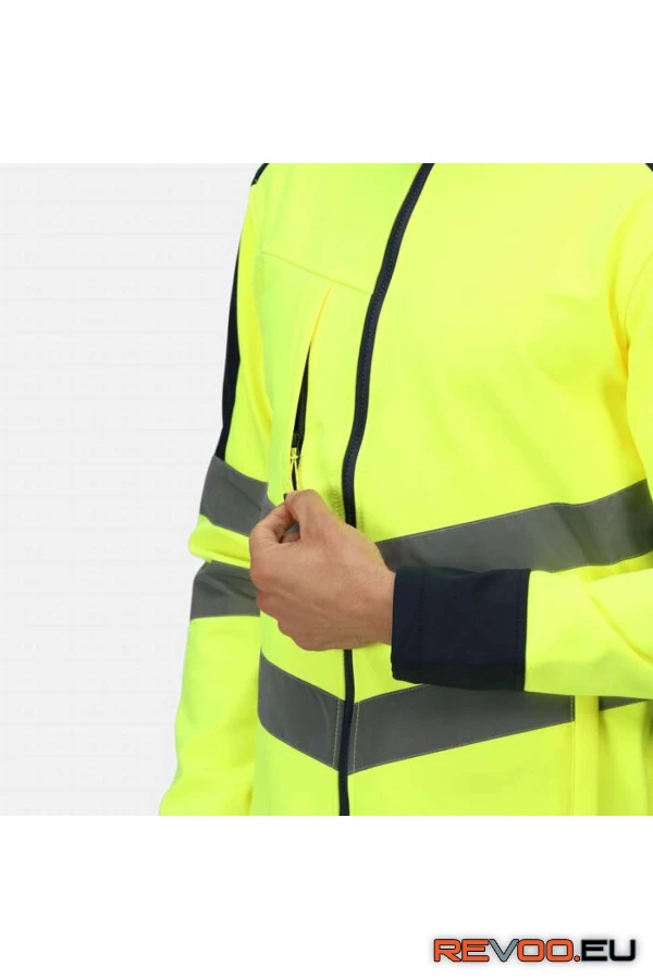 Hi-vis pro 3 rétegű softshell dzseki   Regatta RETRA625 6.