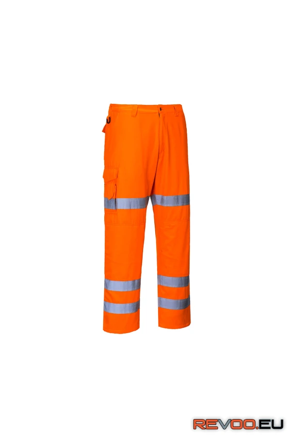 Hi-Vis három sávos Combat nadrág   Portwest RT49 1.