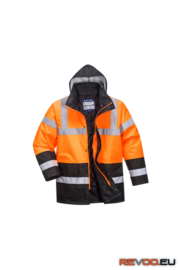 Hi-Vis Kéttónusú Traffic kabát   Portwest S467 1.