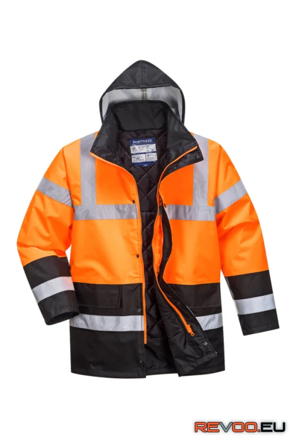 Hi-Vis Kéttónusú Traffic kabát   Portwest S467 