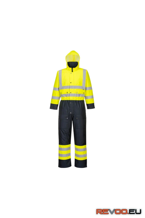 Hi-Vis Contrast bélelt overall   Portwest S485 3.