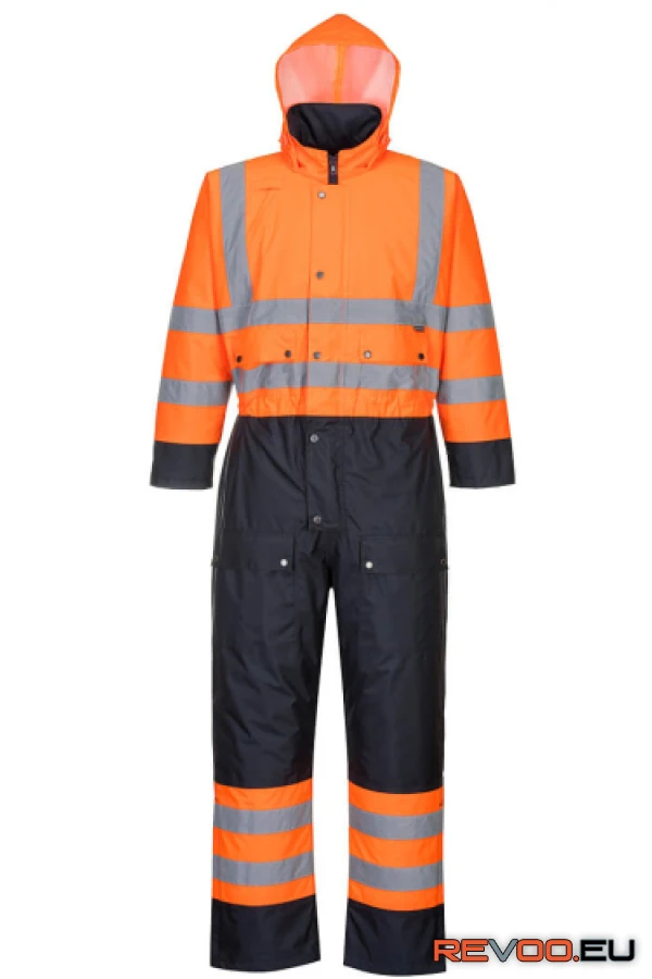 Hi-Vis Contrast bélelt overall   Portwest S485